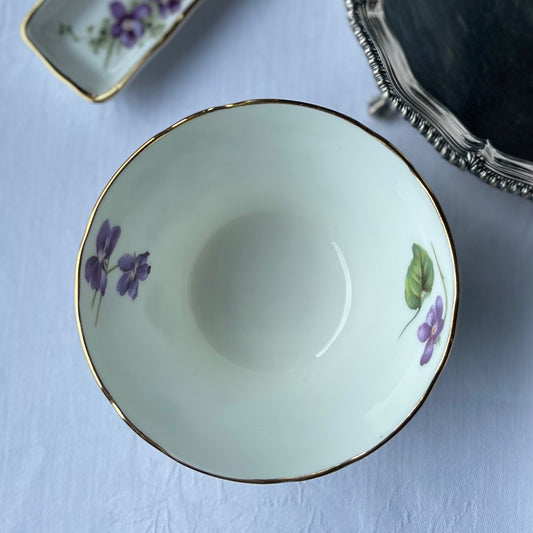 🏴ハマースレイ ヴィクトリアンバイオレット シュガーボウル