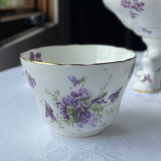 🏴ハマースレイ ヴィクトリアンバイオレット シュガーボウル