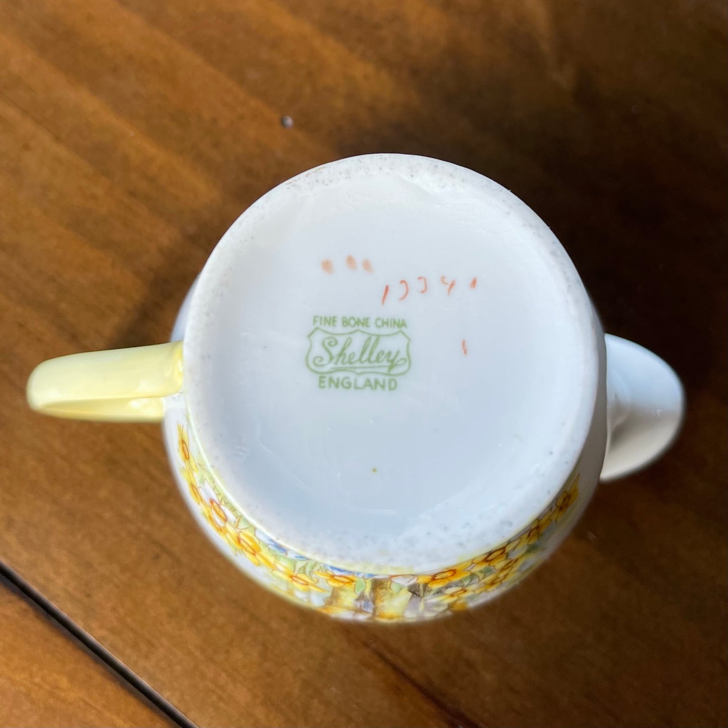 🇬🇧シェリー ダッフォディルタイム シュガーボウルとクリーマー (単品)
