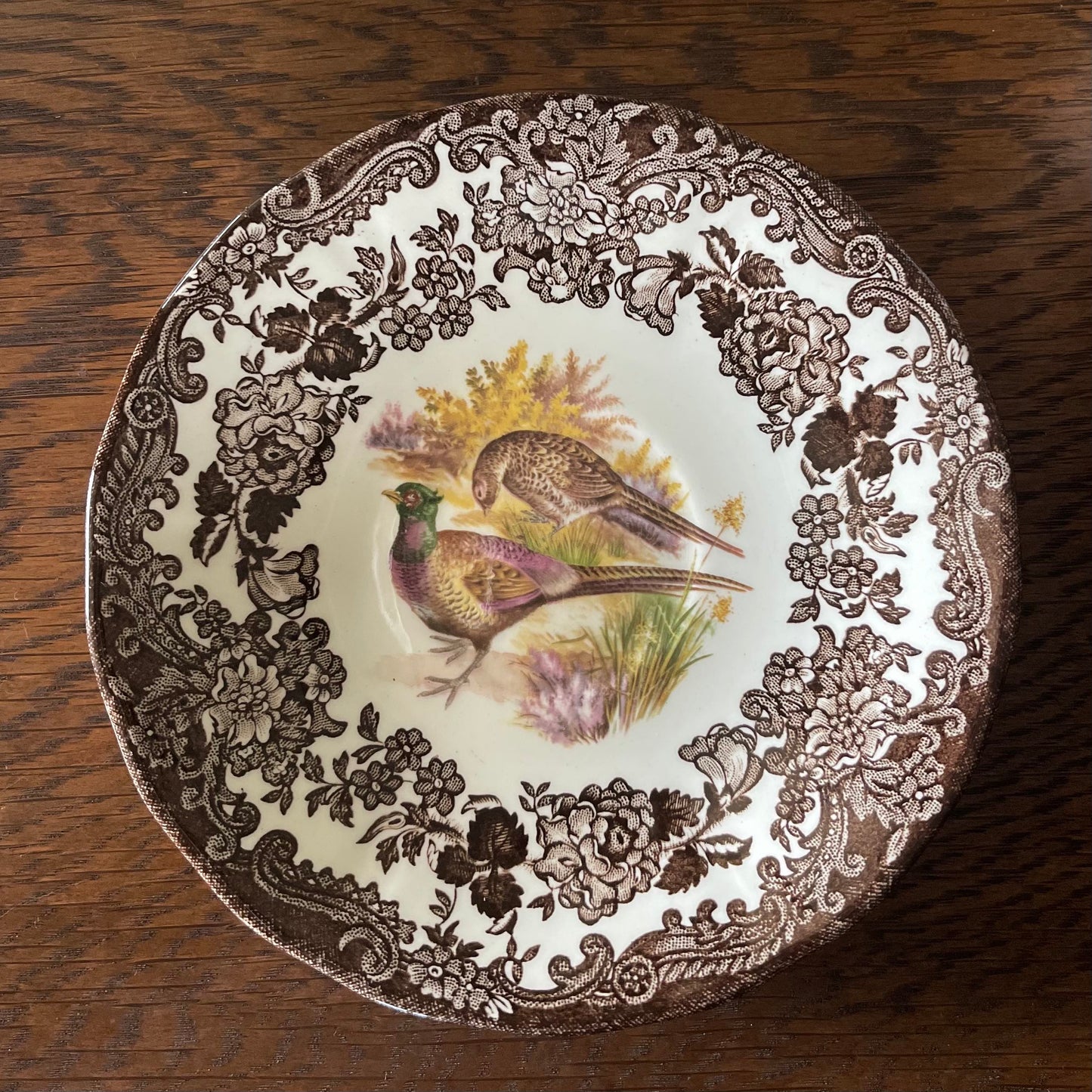 🇬🇧ロイヤルウースター パリッシー ゲームシリーズ 雉 カップ&ソーサー