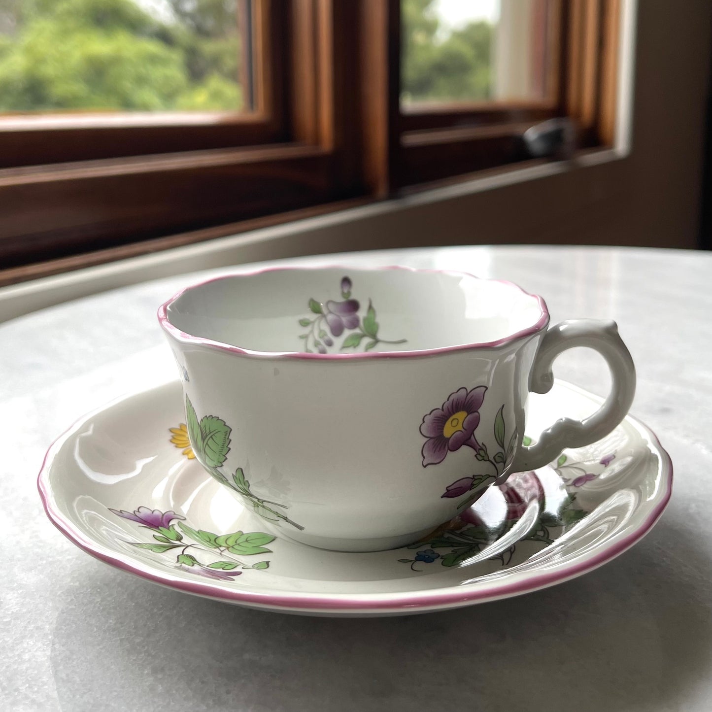 🏴スポード マールボロスプレー カップ&ソーサー デュオ