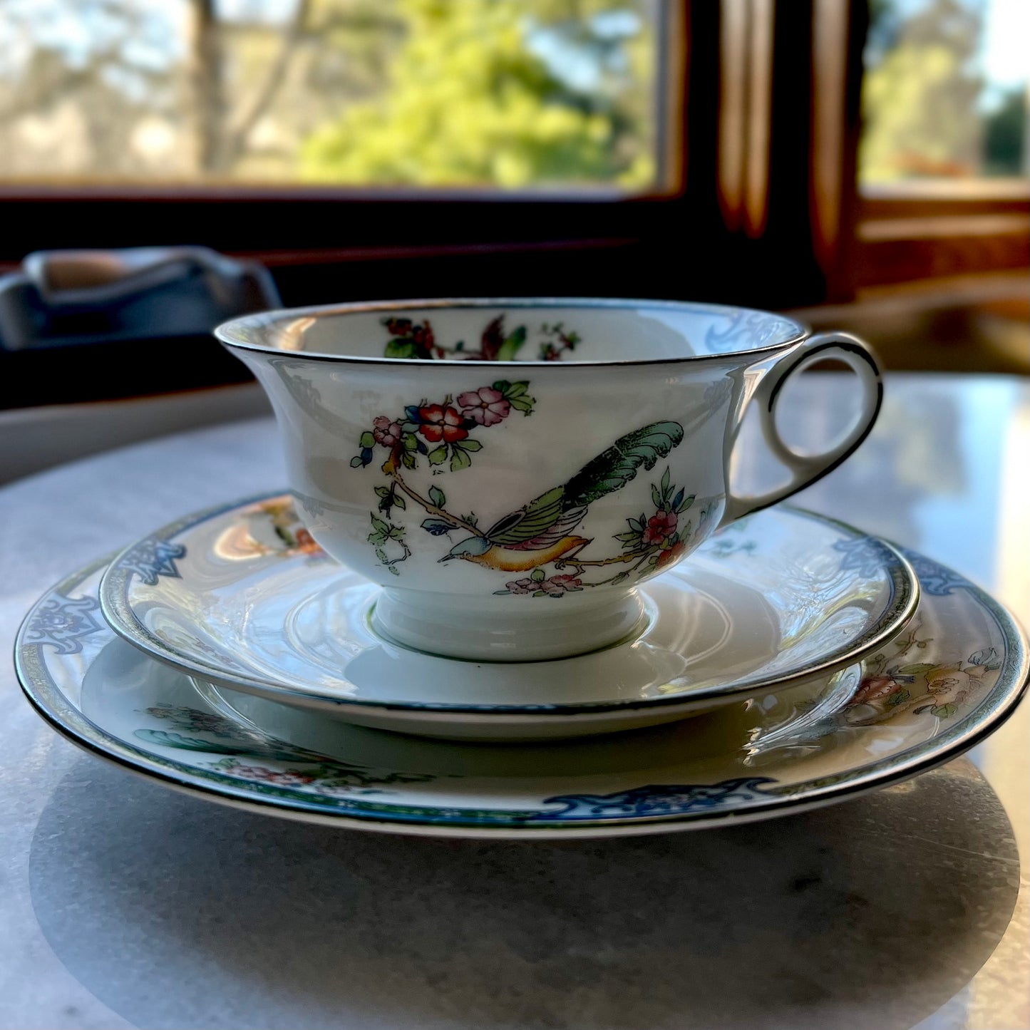 🇦🇹モリッツ・ツデカウワー アンティークティーカップトリオ