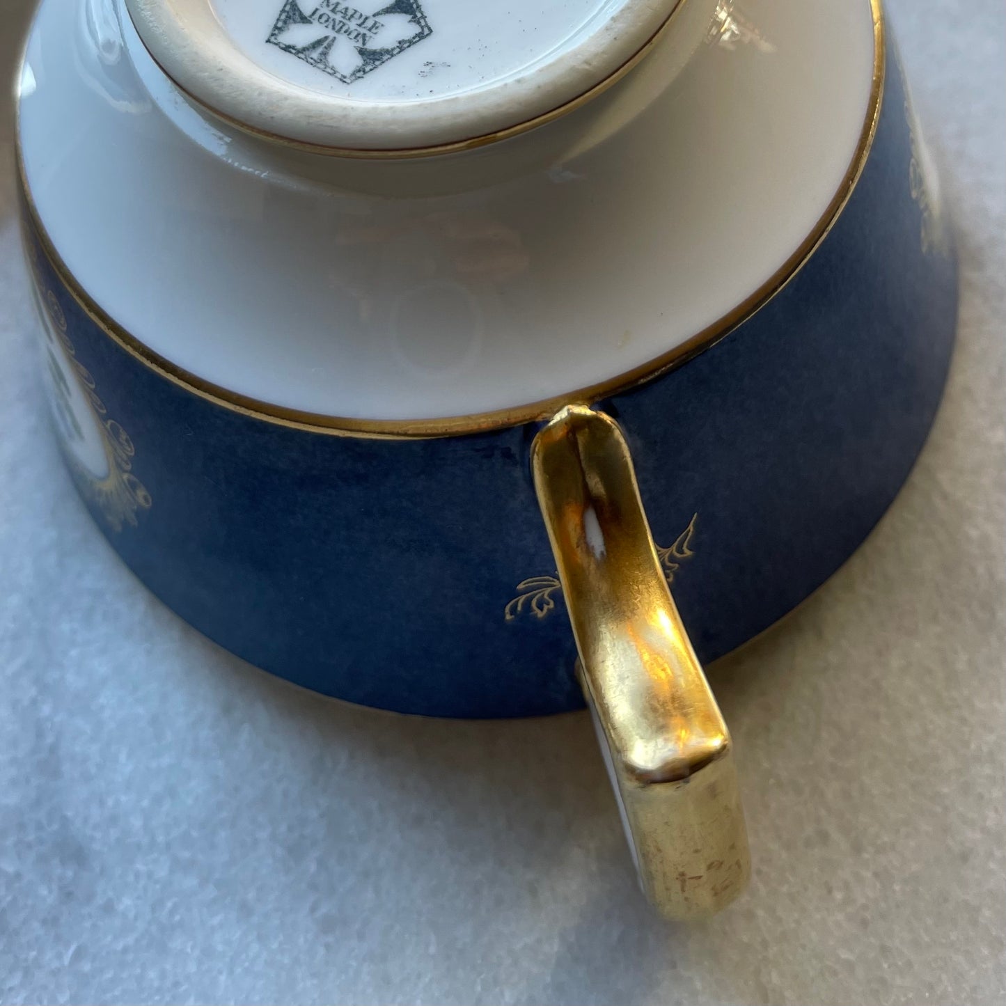 🏴スポード・コープランド アンティーク ブレックファストカップ&ソーサー デュオ