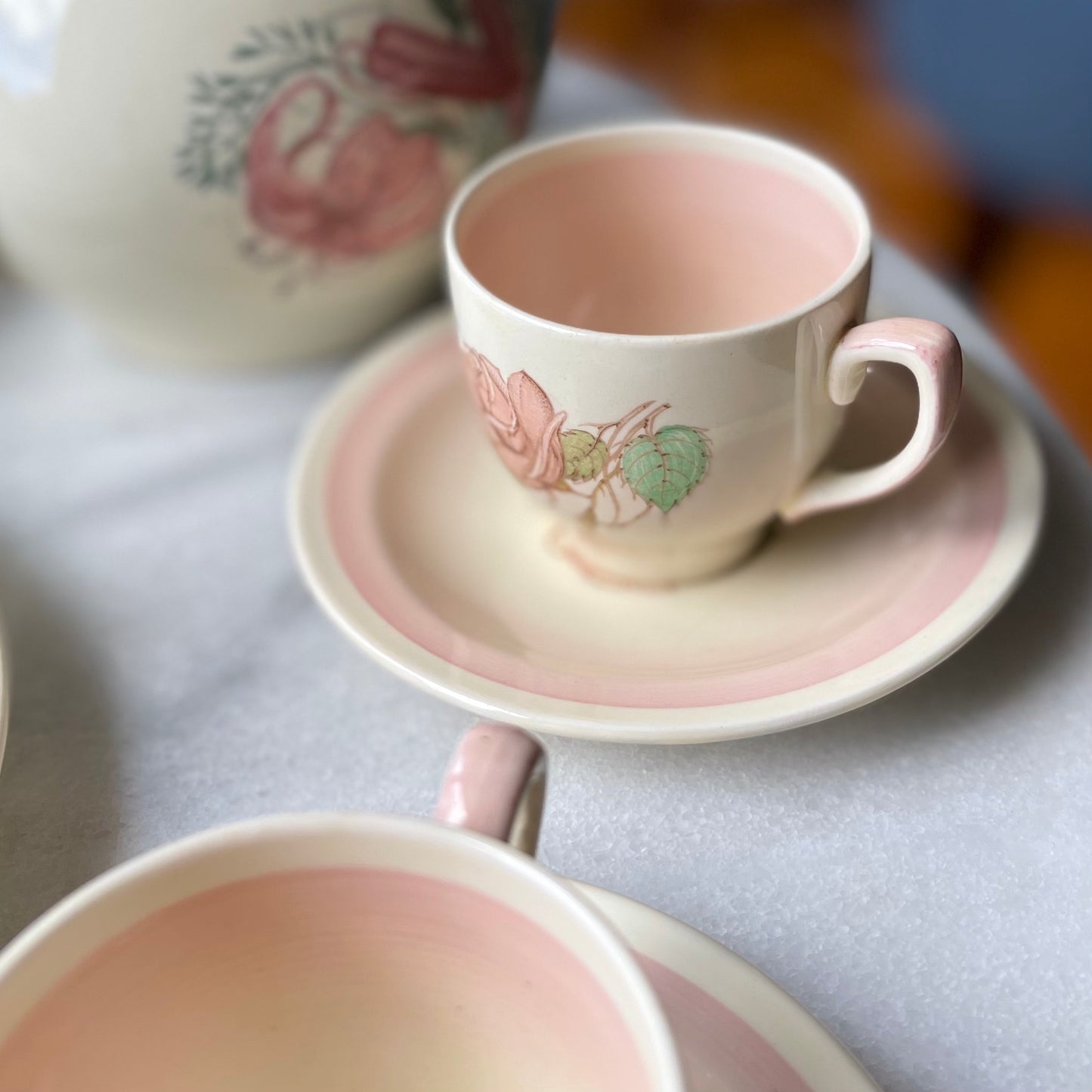 🇬🇧スージー・クーパー パトリシアローズ デミタスカップ&ソーサー