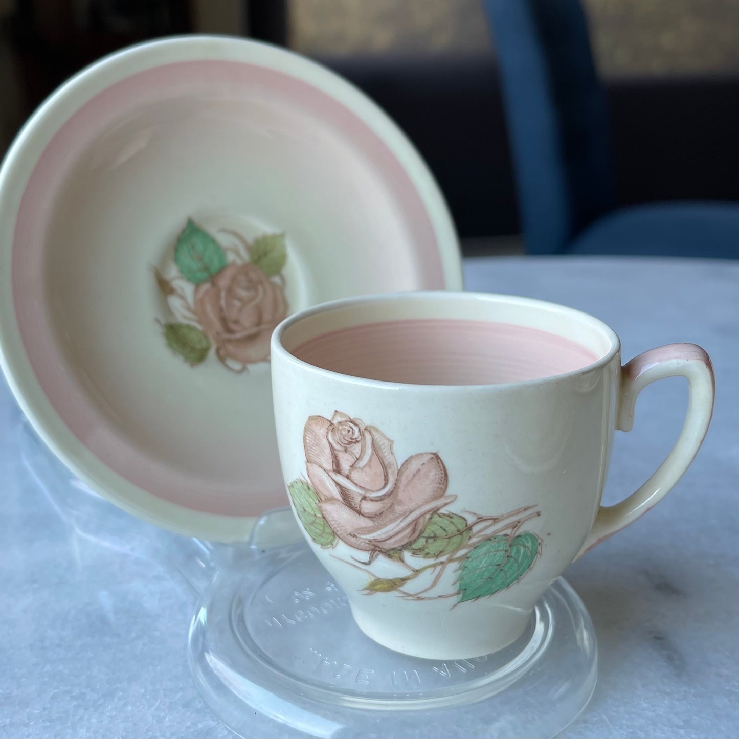 🇬🇧スージー・クーパー パトリシアローズ デミタスカップ&ソーサー