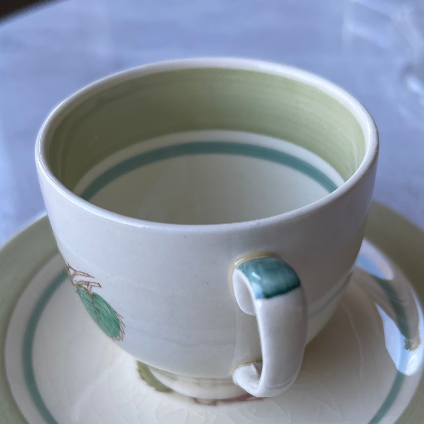 🇬🇧スージー・クーパー パトリシアローズ デミタスカップ&ソーサー