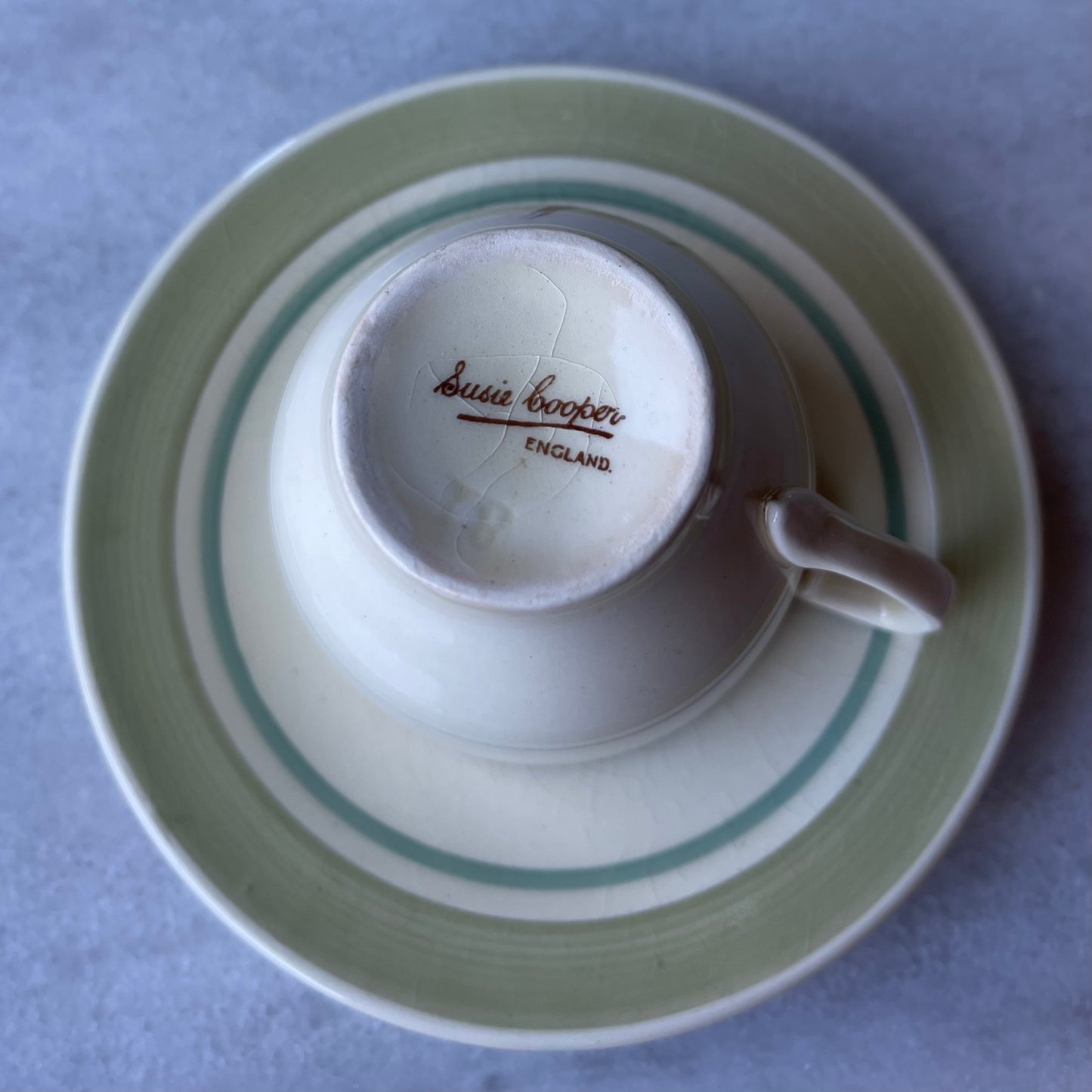 🇬🇧スージー・クーパー パトリシアローズ デミタスカップ&ソーサー