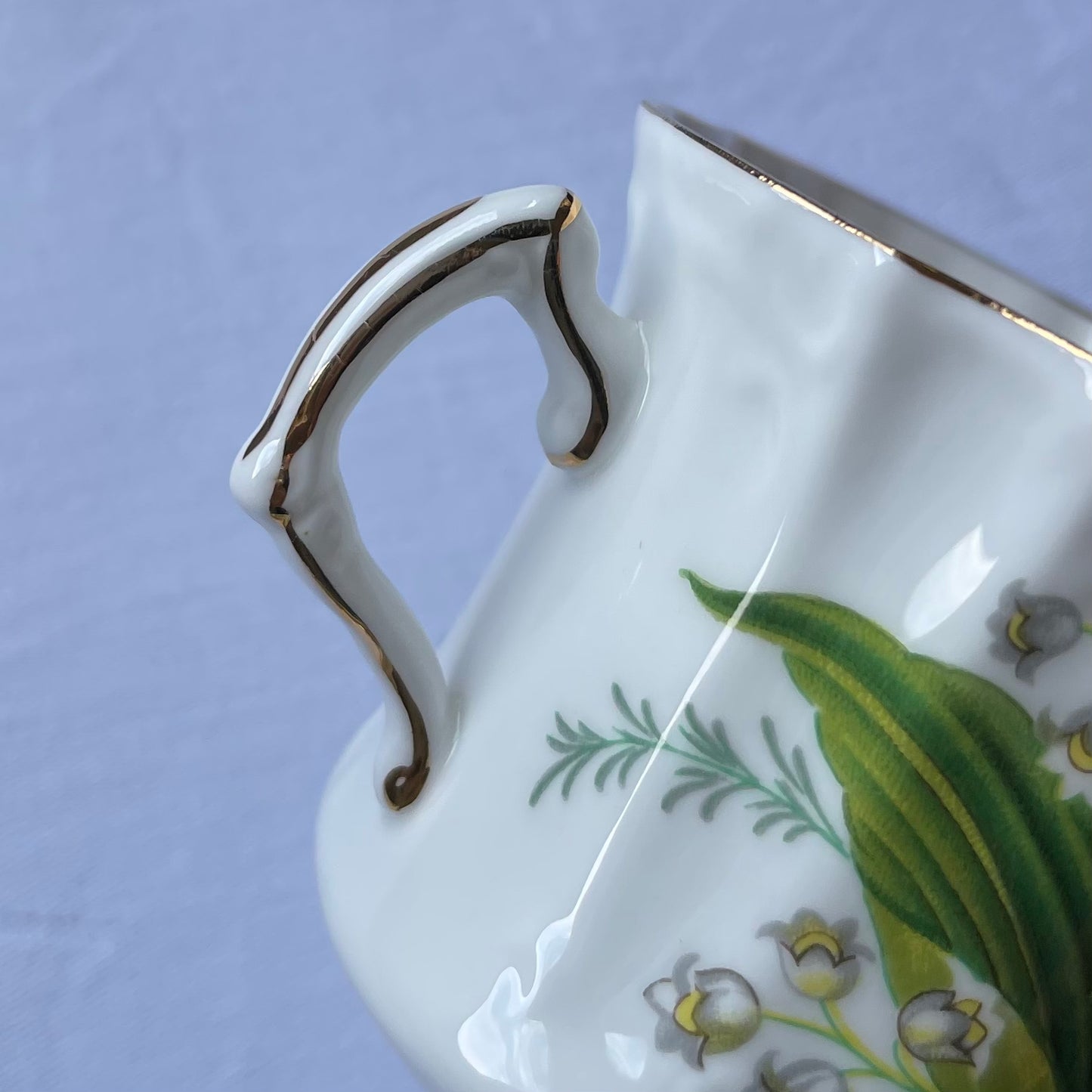 🏴ハマースレイ すずらん コーヒーカップトリオ(ソーサー&サイドプレート)