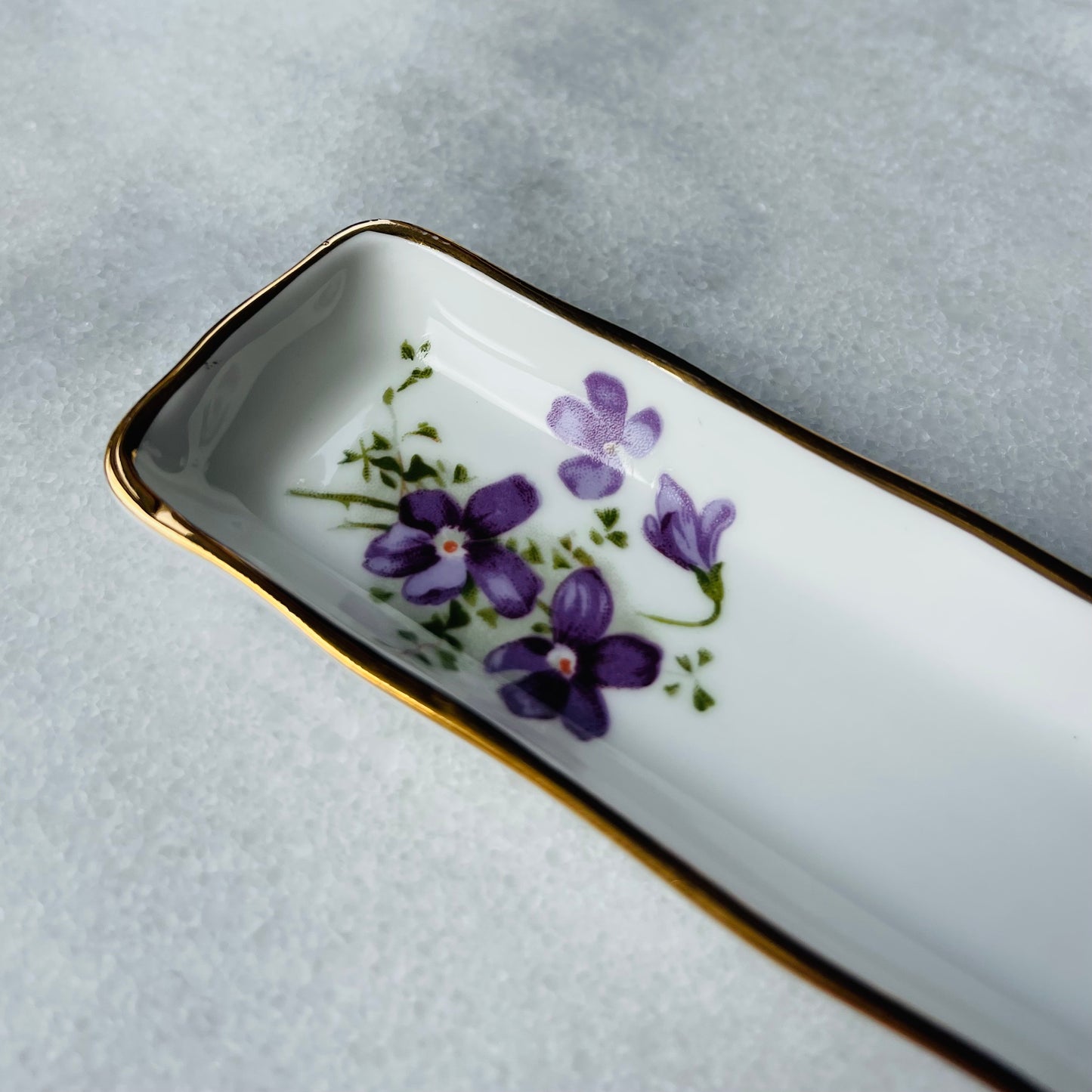 🏴ハマースレイ ヴィクトリアンバイオレット ミントトレイ