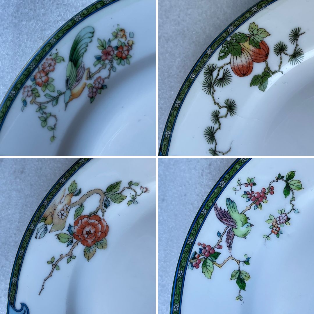 🇦🇹モリッツ・ツデカウワー アンティークティーカップトリオ