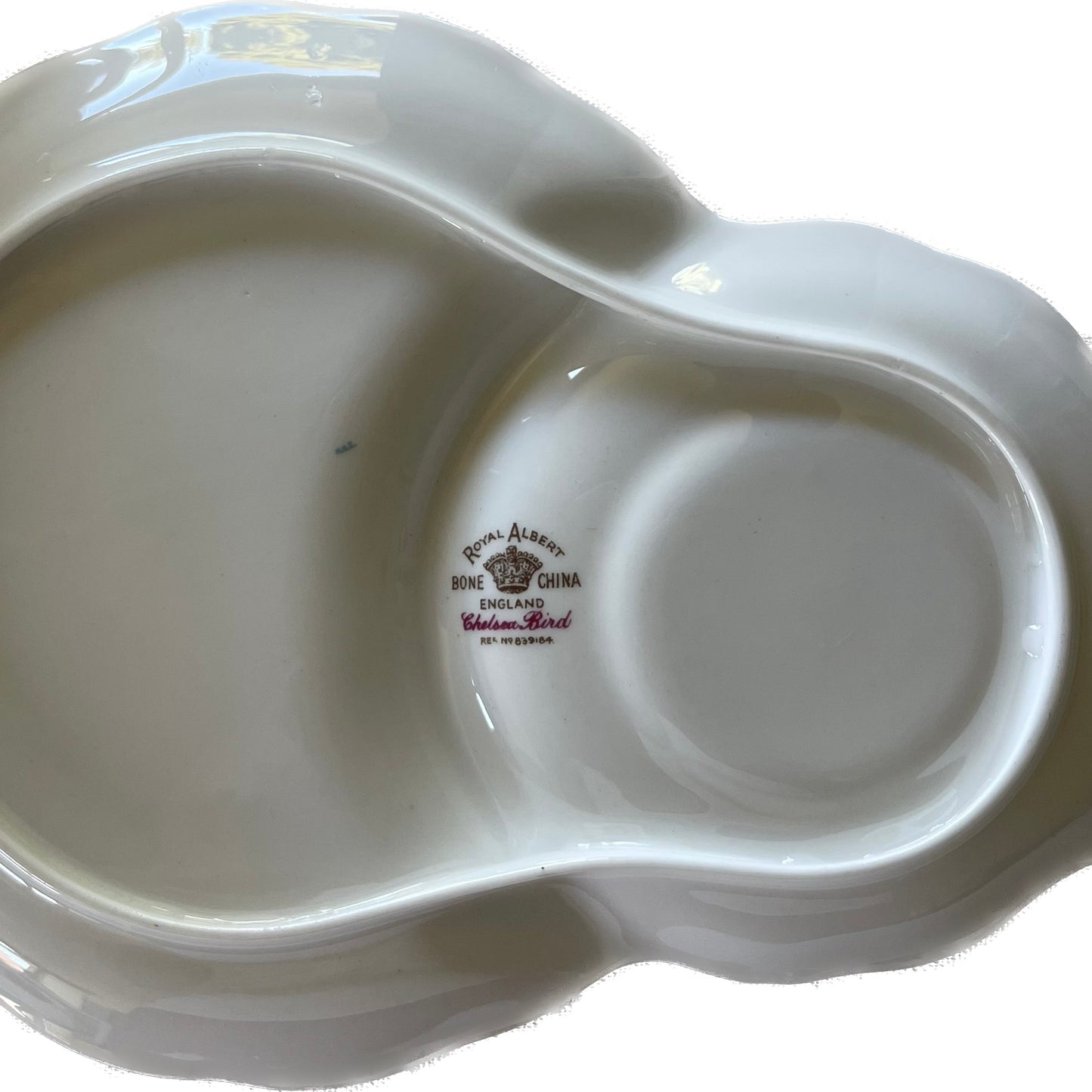 🇬🇧ロイヤルアルバート チェルシーバード ブルー テニスセット