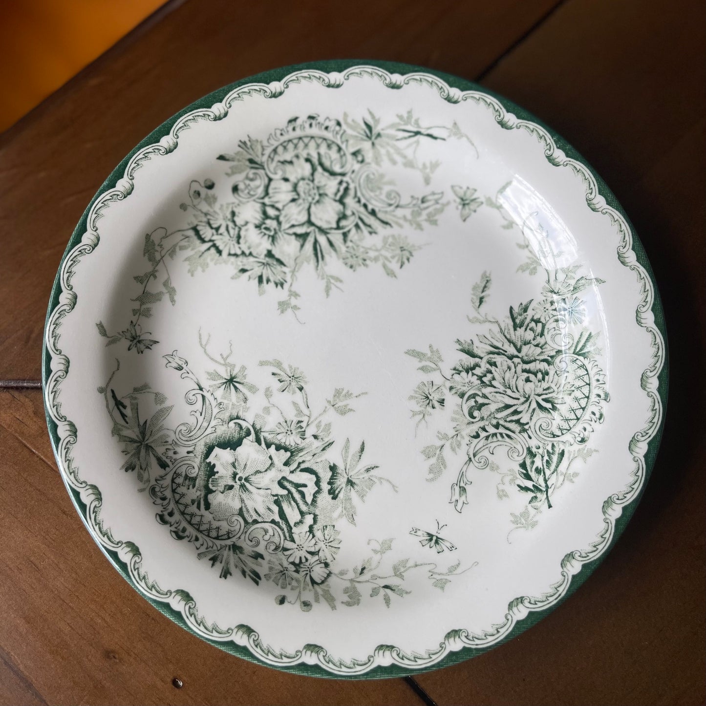 🇸🇪ロールストランド Grön Anna/グリーンアンナ 18cmプレート