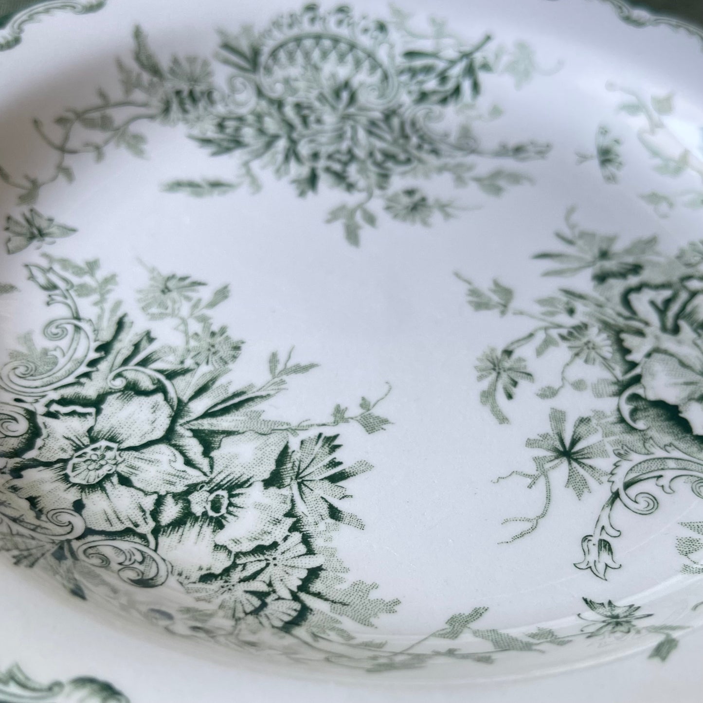 🇸🇪ロールストランド Grön Anna/グリーンアンナ 18cmプレート