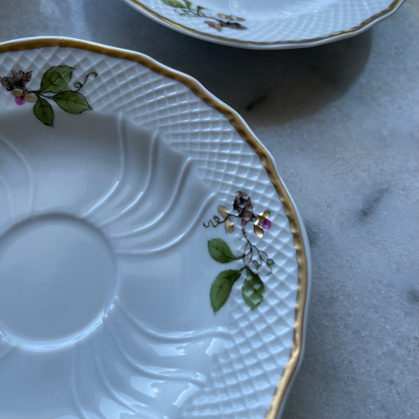 🇭🇺ホロハーザ Madaras/Forest Birds エスプレッソカップ&ソーサー2客+シュガーポットセット