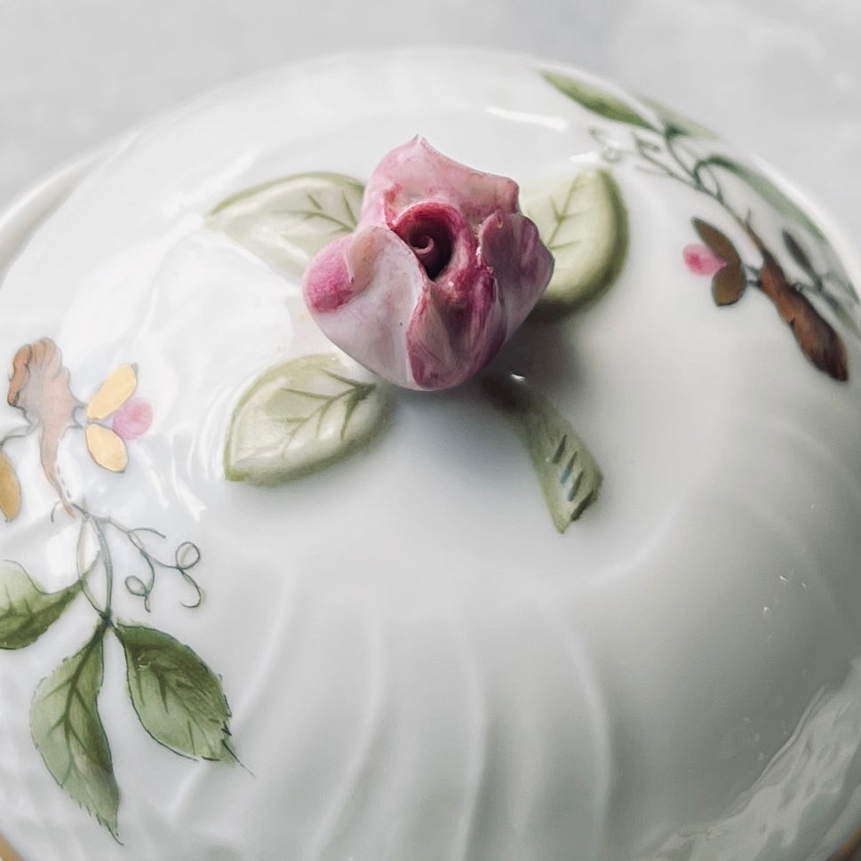 🇭🇺ホロハーザ Madaras/Forest Birds エスプレッソカップ&ソーサー2客+シュガーポットセット