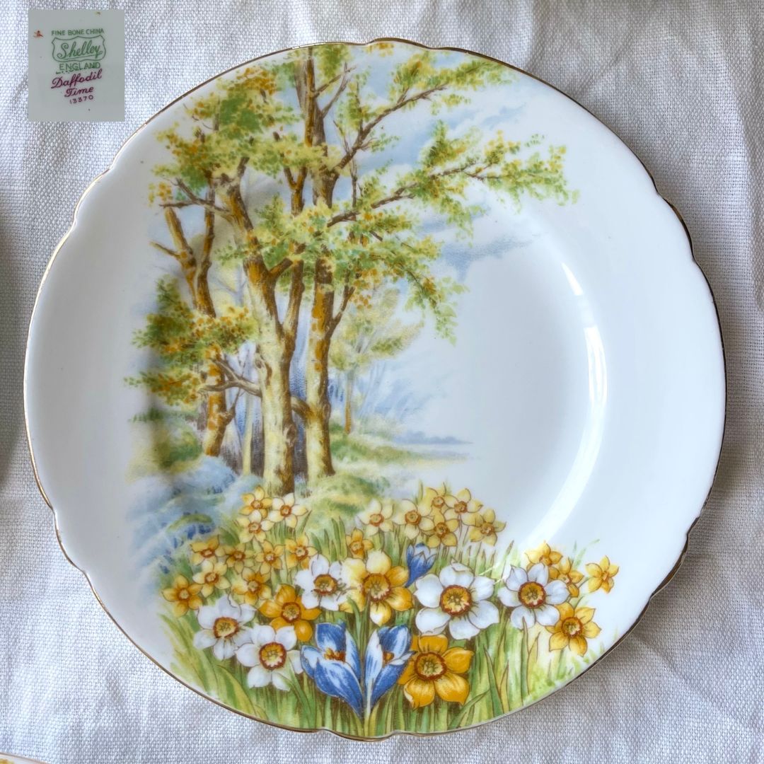 皆様画像確認用 ① シェリー ダフォディルタイム 水仙 風景画 カップ