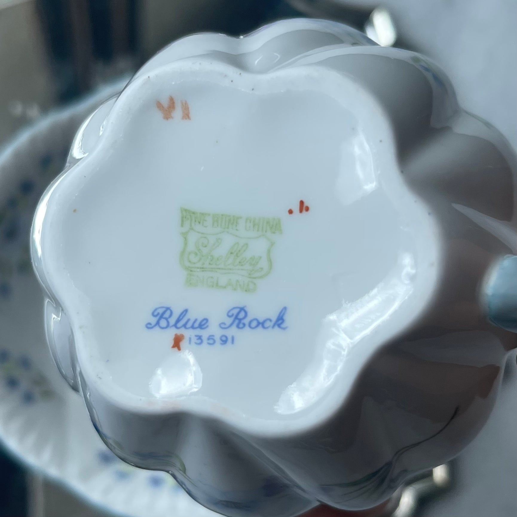 超美品、Shelley シェリー「 ブルーロック」 デンティシェイプのトリオ 超美品、Shelley シェリー「 ブルーロック」 デンティシェイプの
