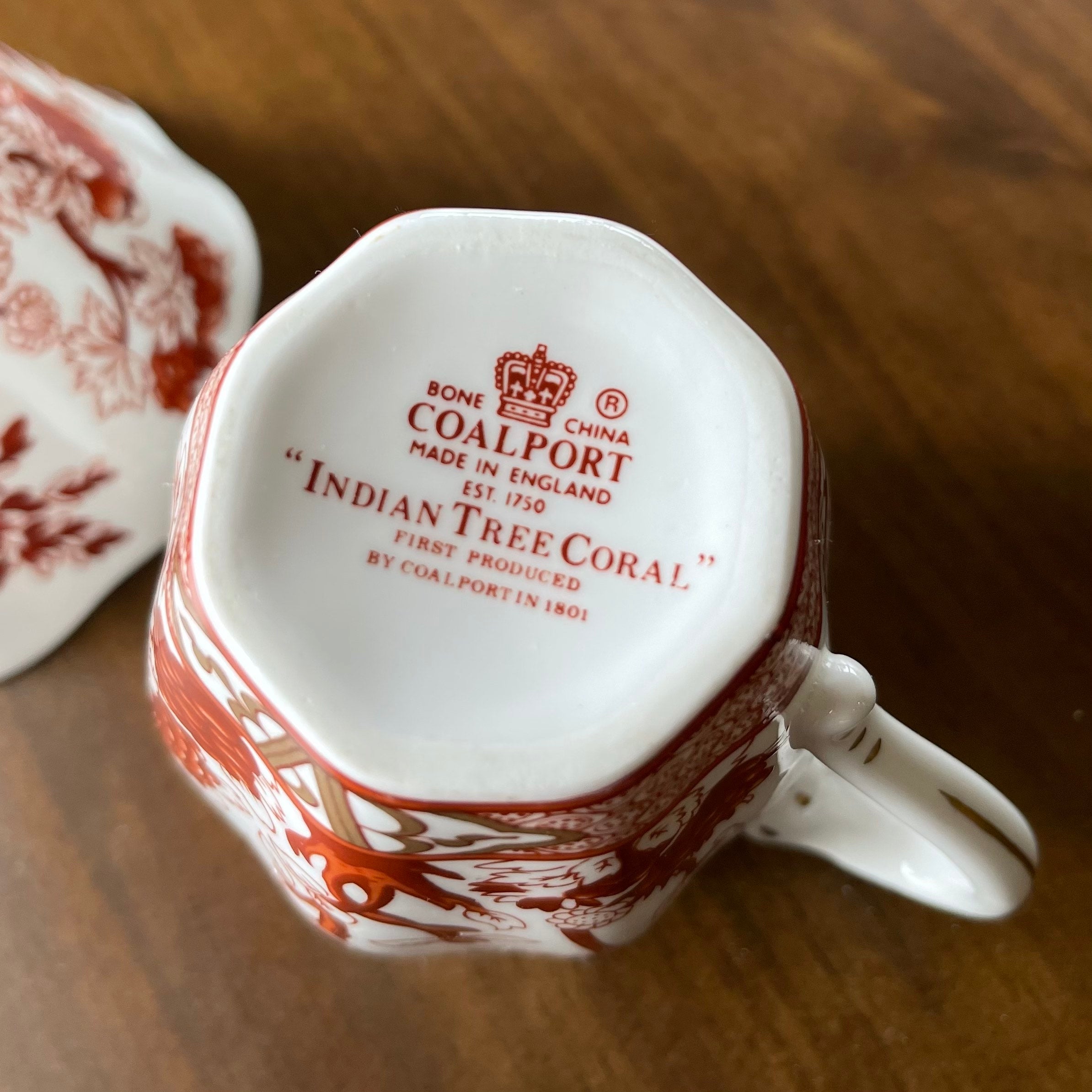 品質満点 【アンティーク】COALPORT コールポート インディアンツリー