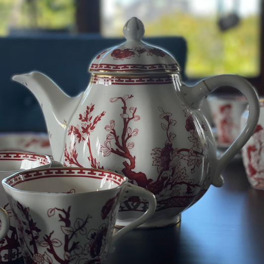 🇬🇧コールポート インディアンツリーコーラル ティーポット